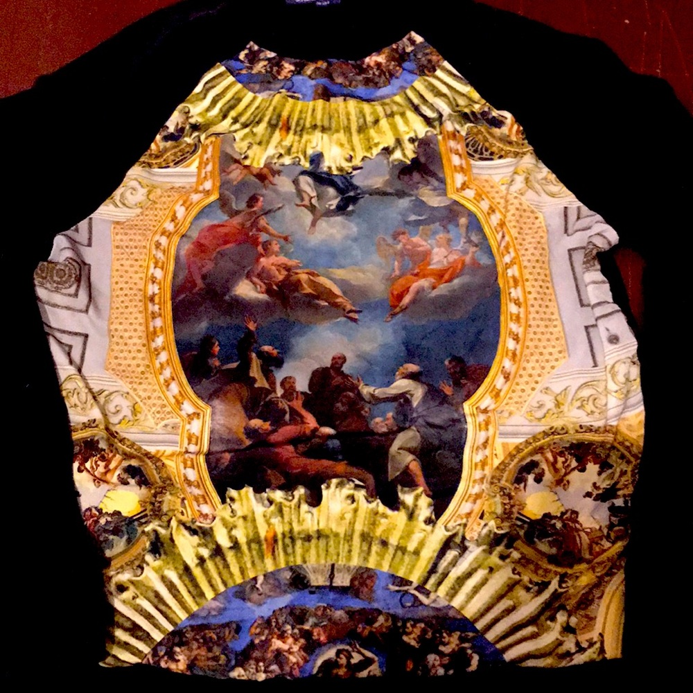 Topman Ornate Biblical image crewneck